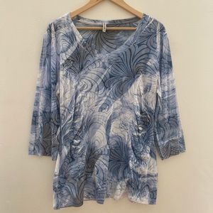 Super soft sheer top by Cubism